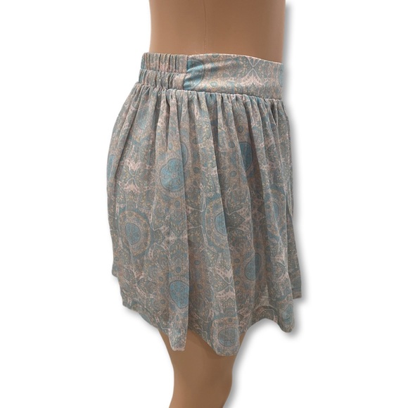 SEED HERITAGE Pastel Glitter Paisley Boho Summer Shorts Size 10 - Picture 3 of 6